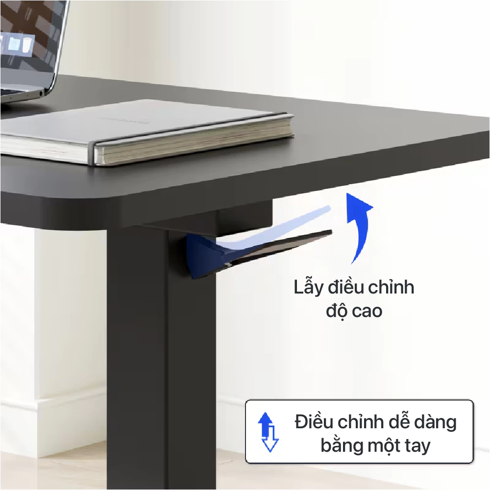 Bàn Làm Việc Di Động Điều Chỉnh Độ Cao DERGO Flexispot H7 - Ảnh 6