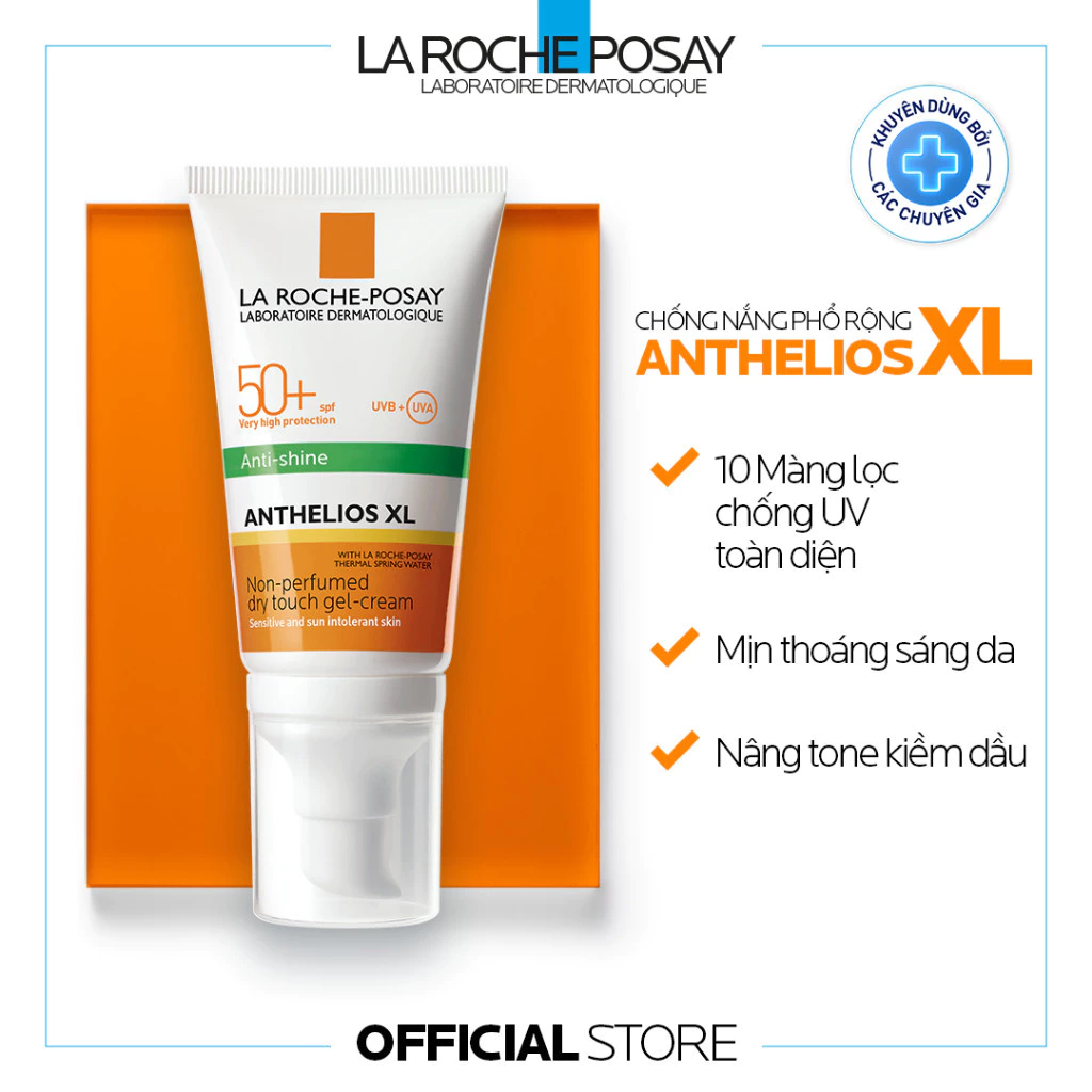 Bộ đôi kem chống nắng nâng tone cho da dầu La Roche-Posay Anthelios XL SPF50+ 50ml - Ảnh 6