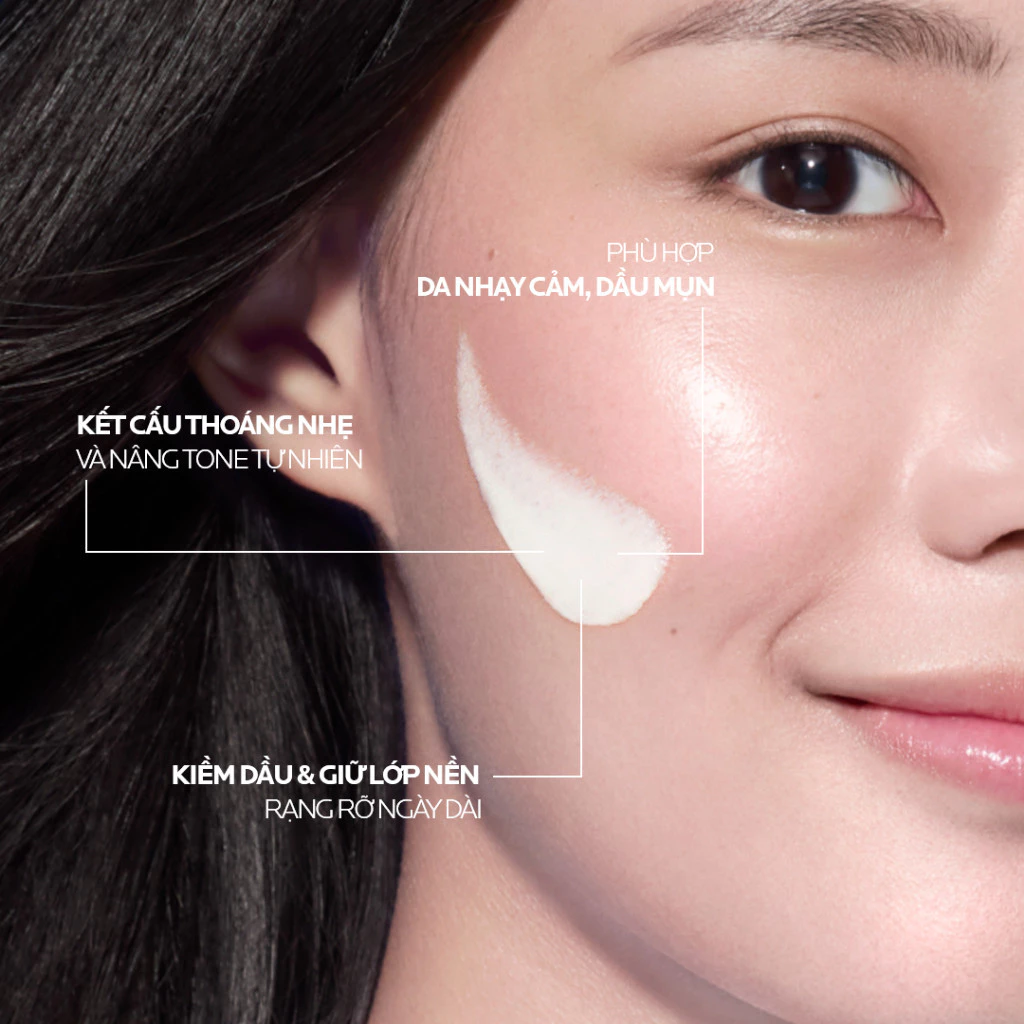 Bộ đôi kem chống nắng nâng tone cho da dầu La Roche-Posay Anthelios XL SPF50+ 50ml - Ảnh 2