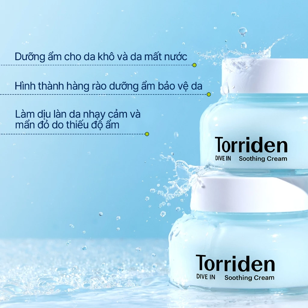Kem dưỡng làm dịu da DIVE IN-4