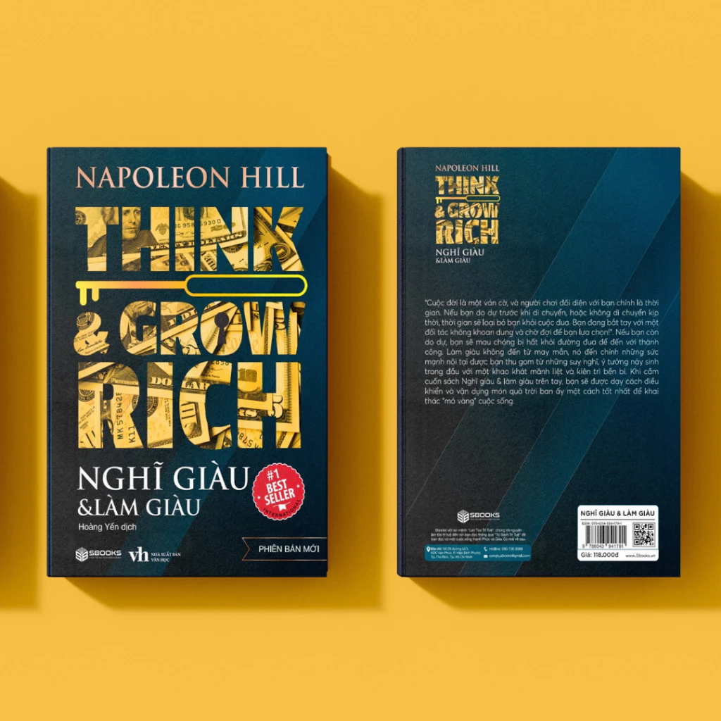 Sách - Nghĩ Giàu & Làm Giàu - Napoleon Hill - SBOOKS - Ảnh 3