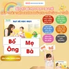 Bộ 100 Thẻ Học Đọc Glenn Doman Giúp Trẻ Phát Triển Ngôn Ngữ Chuẩn Phương Pháp (Hỗ Trợ Cách Dạy)