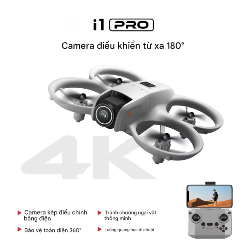 Flycam i1 Pro New Fullbox - Ảnh 2