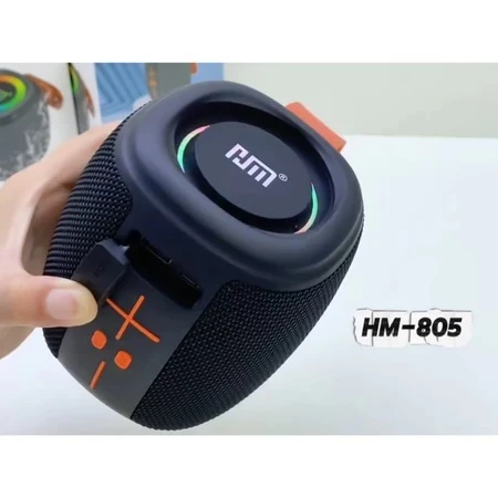 Loa Bluetooth Mini HM-805,Loa Bluetooth mini Có Đèn Led RGB Hỗ Trợ Kết Nối Thẻ Nhớ - Ảnh 4