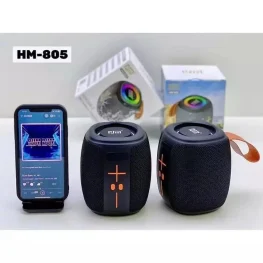 Loa Bluetooth Mini HM-805,Loa Bluetooth mini Có Đèn Led RGB Hỗ Trợ Kết Nối Thẻ Nhớ