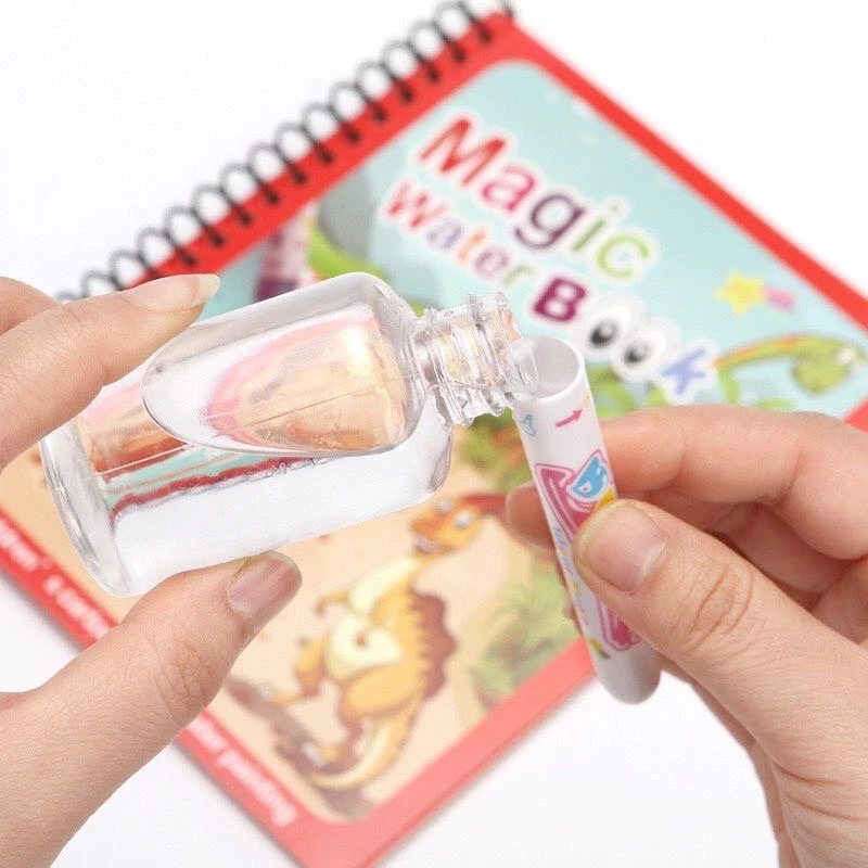 Tranh Vẽ Ma Thuật - Tranh Tô Màu Tái Sử Dụng Nhiều Lần - Ảnh 3